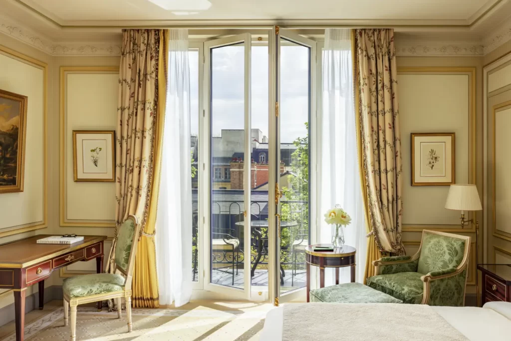 Hôtel Ritz Paris is an excellent choice for the classic Paris couture experience.