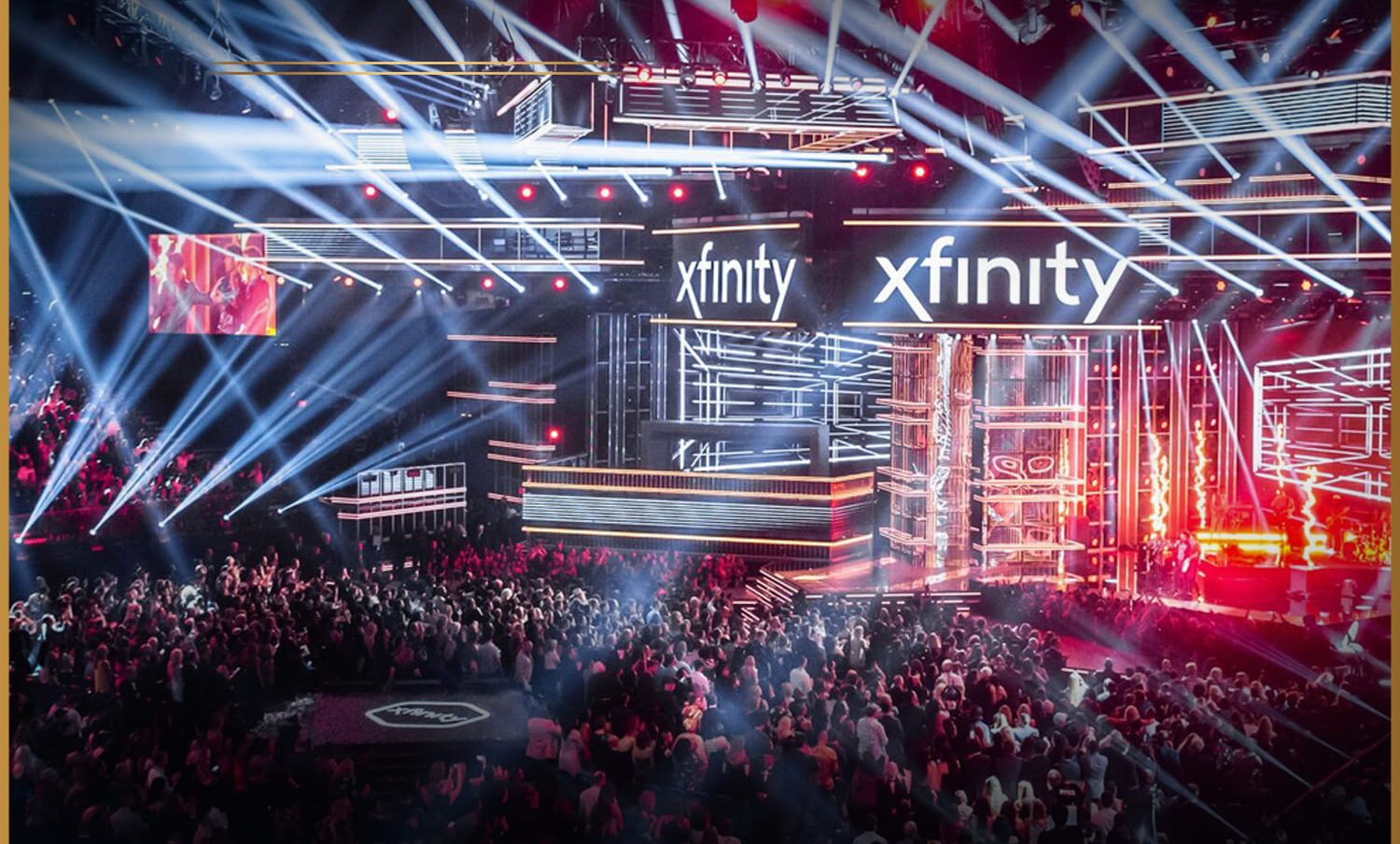 VIP guests entering the Billboard Music Awards red carpet, arranged by MA Hospitality