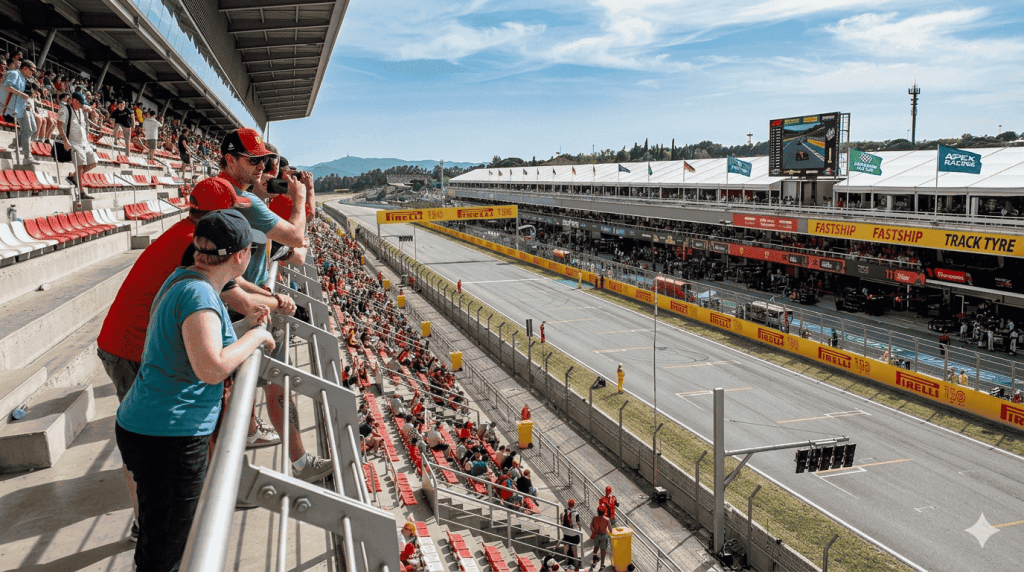 Formula 1 cars at Spanish Grand Prix Barcelona
