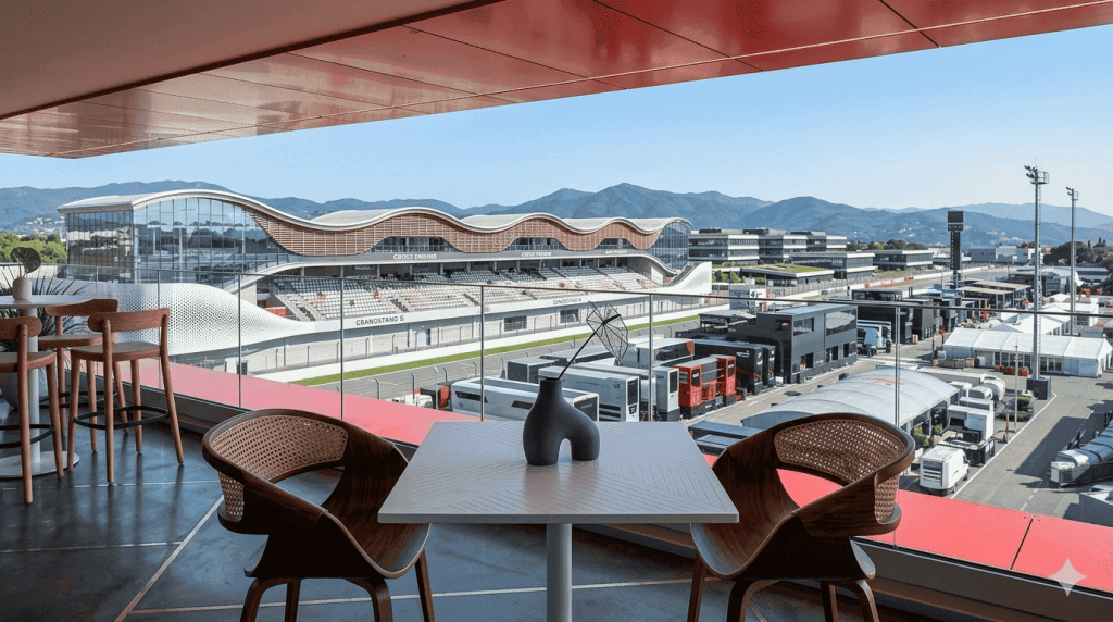 Luxury suite Spanish Grand Prix F1