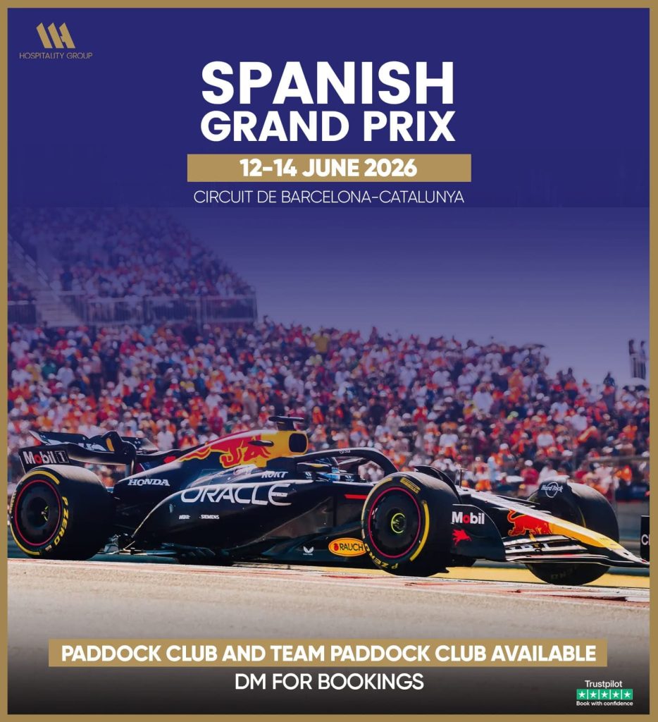 Spanish Grand Prix VIP hospitality experience