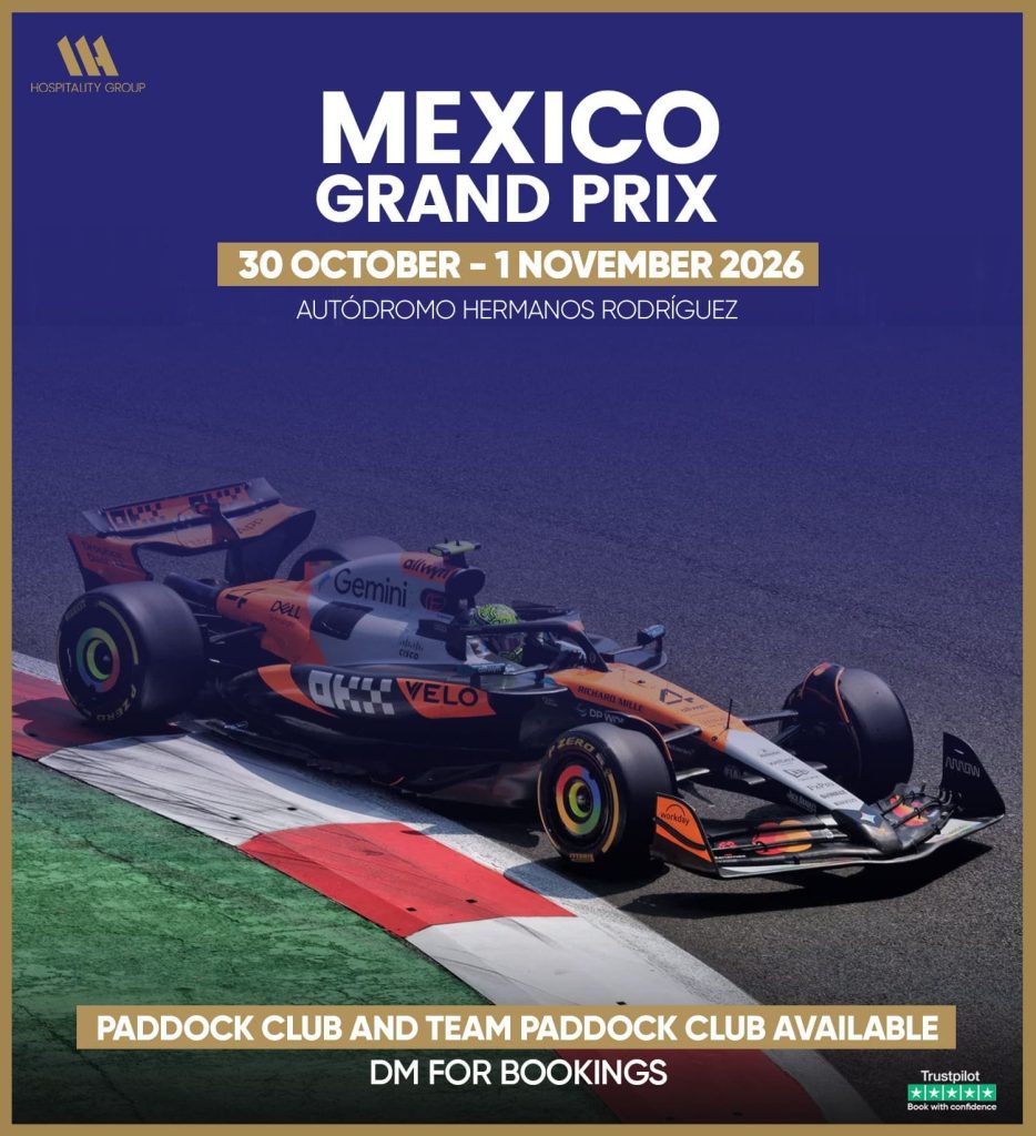  Mexican Grand Prix 2026 schedule practice qualifying race dates