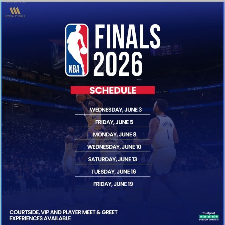 NBA Finals 2026 schedule