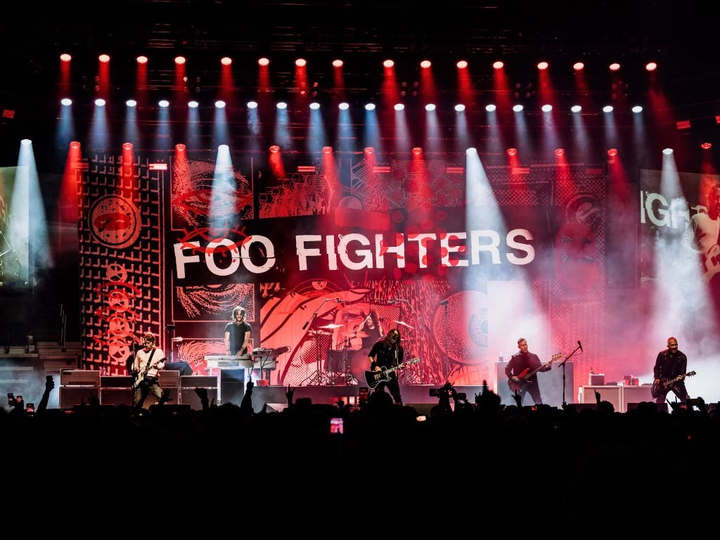 Be ready to experience the electrifying energy of Foo Fighters