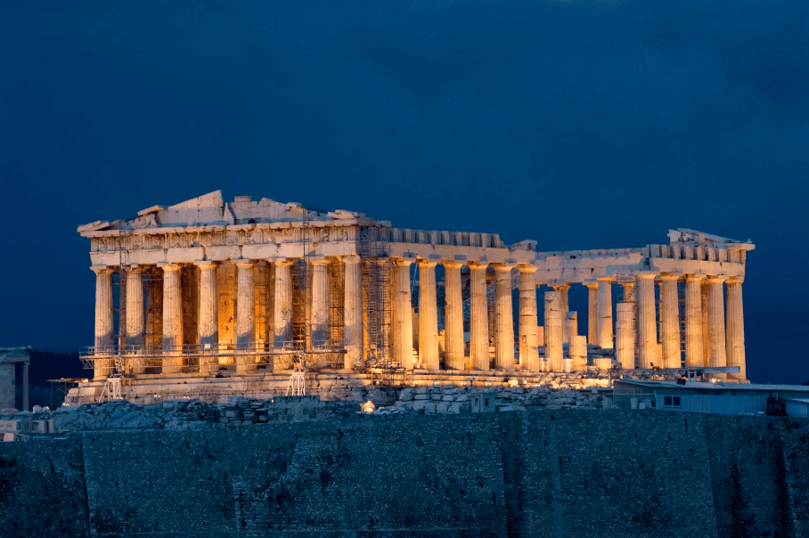 A mythology-led visit to the Acropolis focused on Athena
