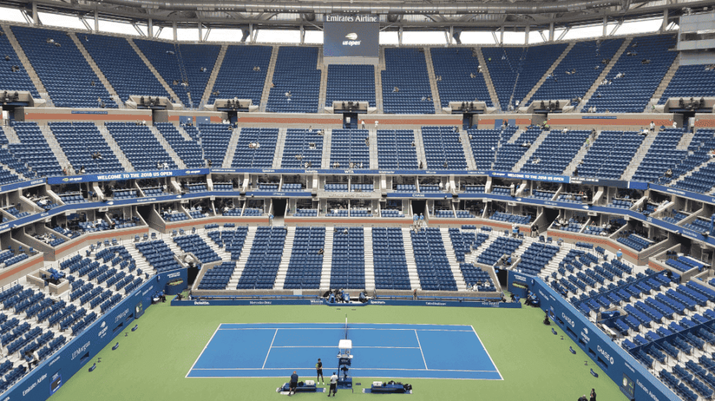 Arthur Ashe is the US Open’s main stadium and most associated with high-profile matches.