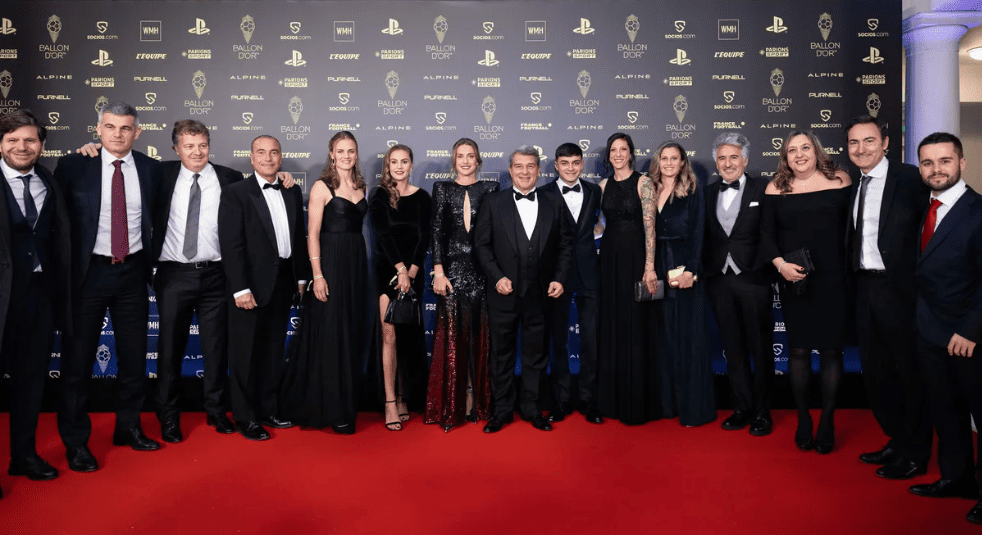 The red carpet is an important part of the wider Ballon d’Or experience