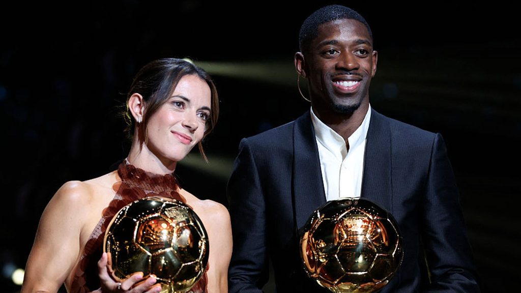 Dembélé and Aitana Bonmatí won the 2025 men’s and women’s Ballon d’Or awards.