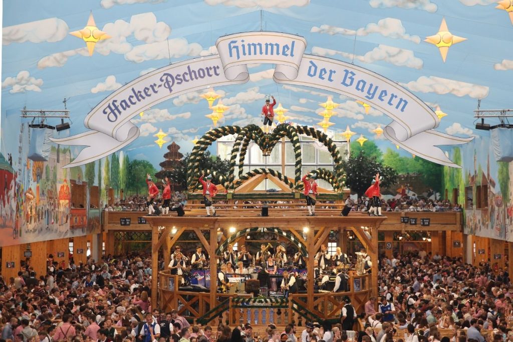 Oktoberfest 2026 beer tents