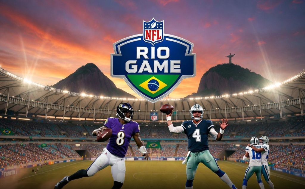 NFL game at Maracanã Stadium