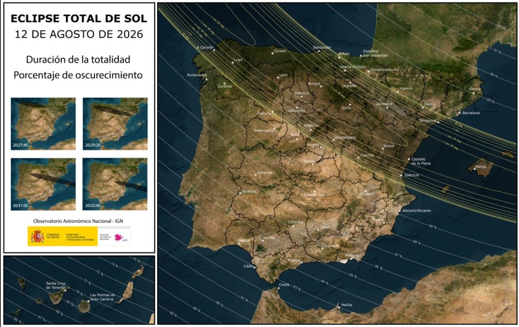 total solar eclipse Mallorca