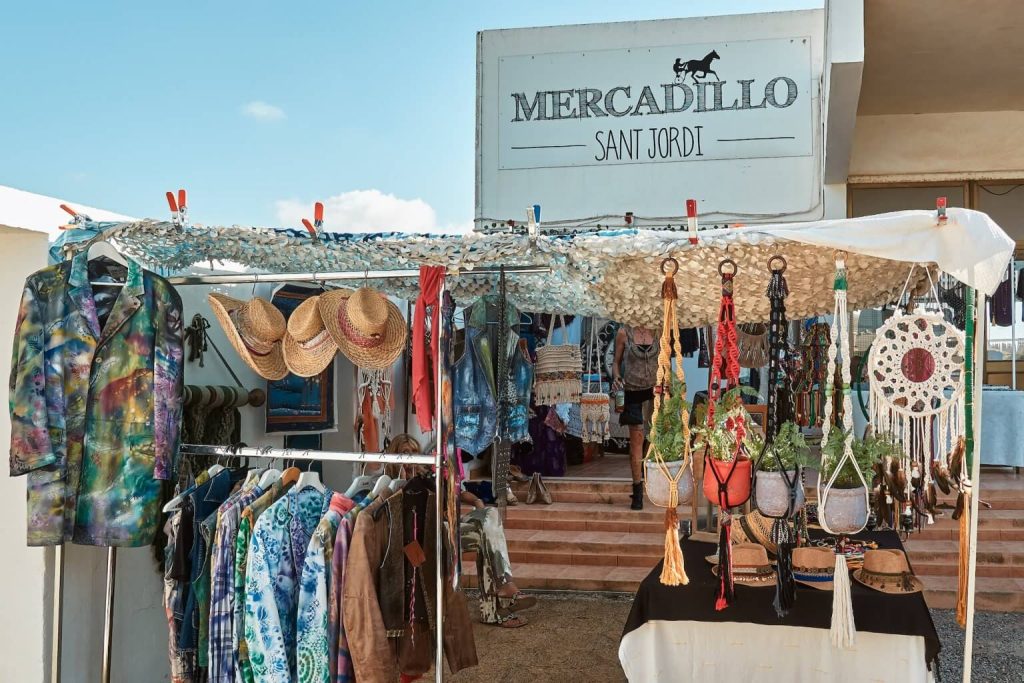 Sant Jordi Flea Market captures Ibiza's lesser-known hippy spirit.