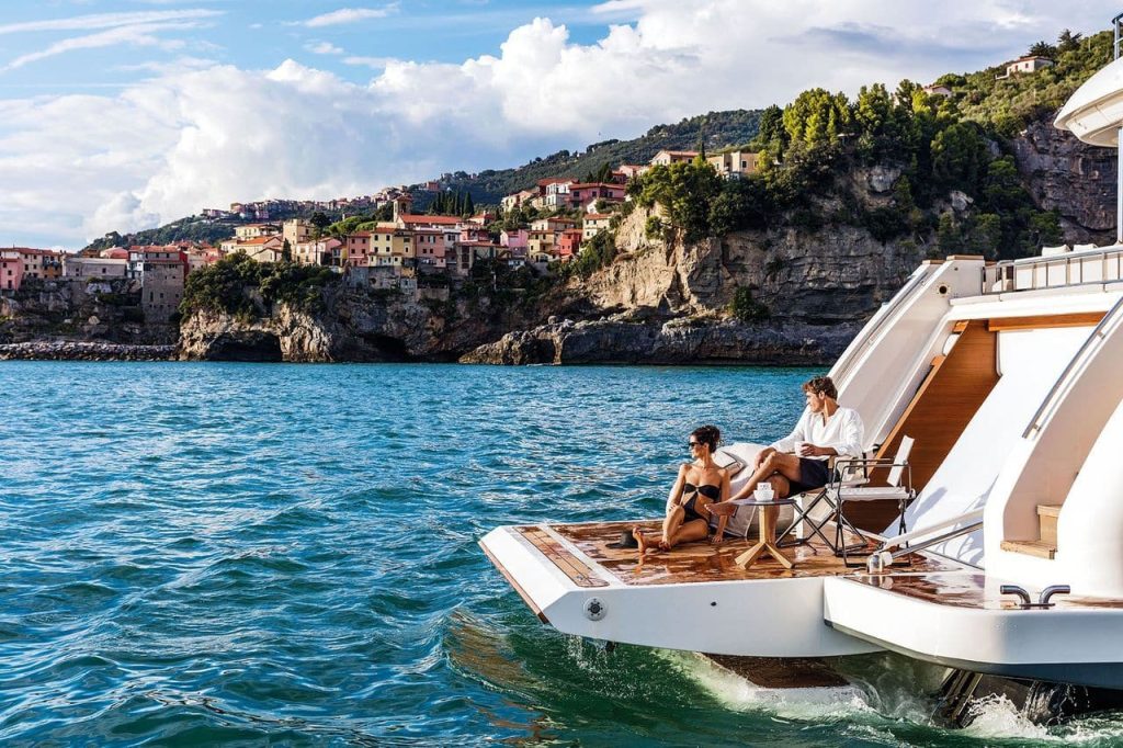 The French Riviera yacht itinerary is well suited for couples and families.
