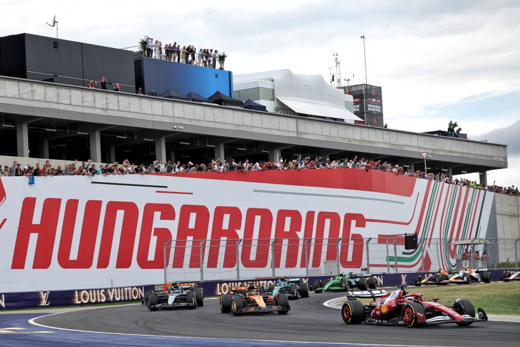 The Hungaroring circuit has undergone major redevelopment.