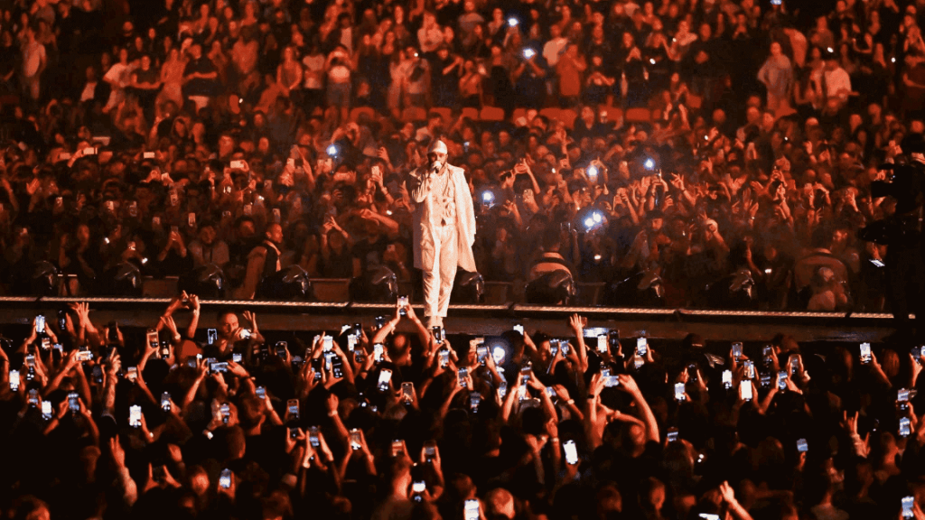 The Weeknd concert