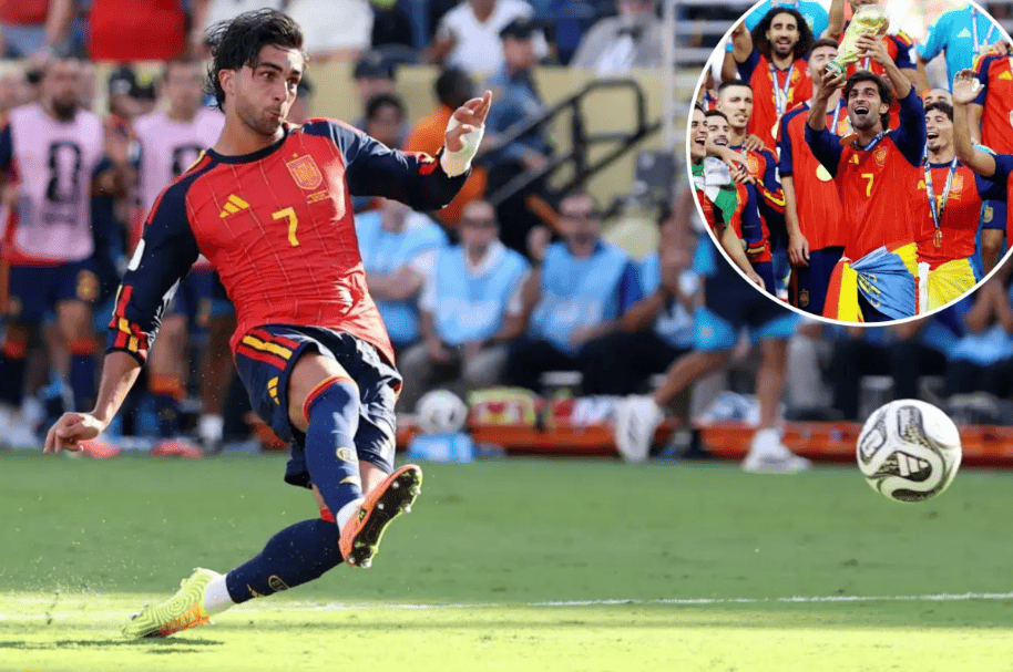 Ferran Torres broke the deadlock in the 106th minute, firing a loose ball past Emiliano Martínez.