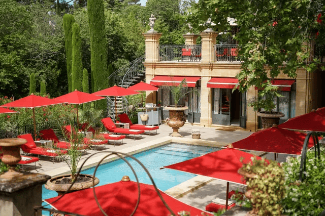 Villa Gallici pool