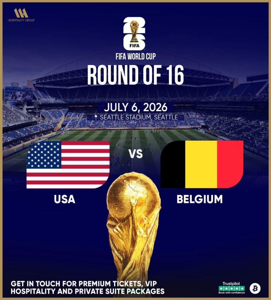 USA vs Belgium VIP Tickets & Hospitality