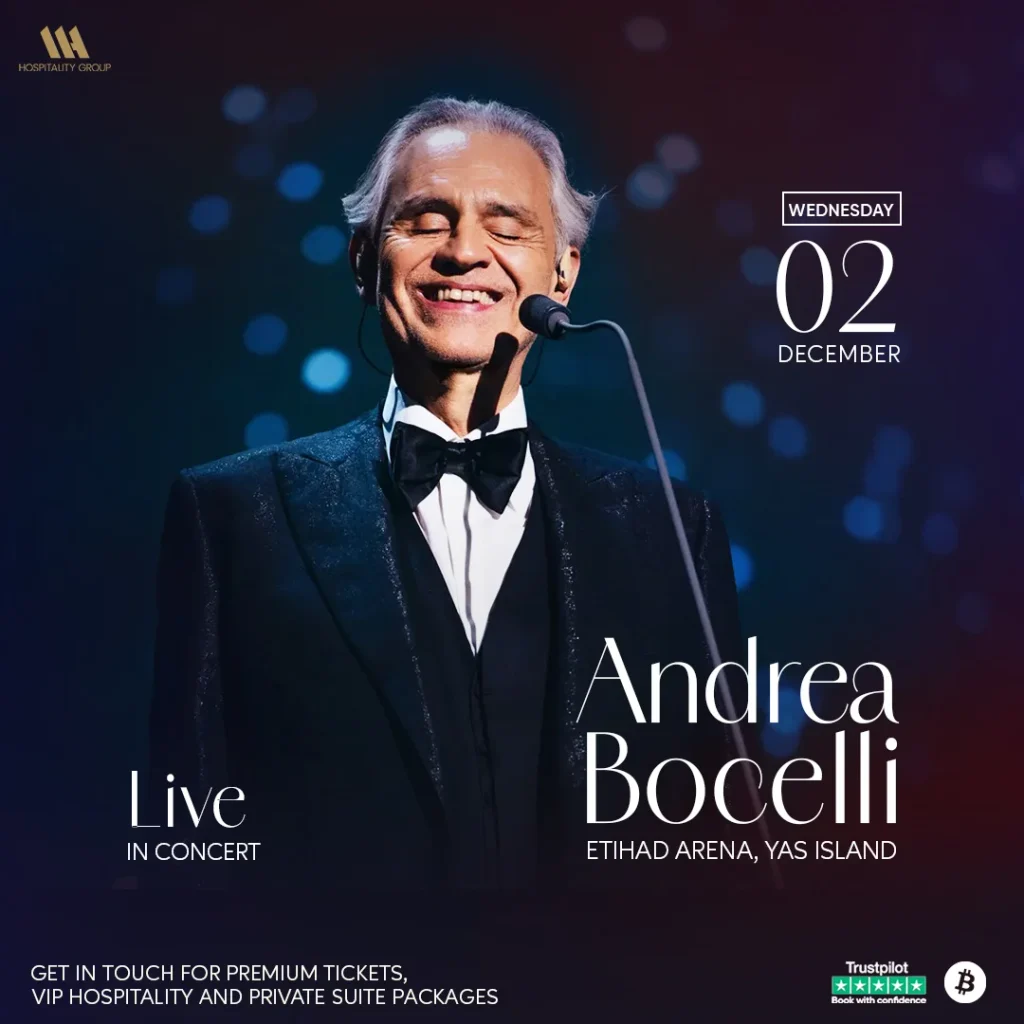 Andrea Bocelli Abu Dhabi concert