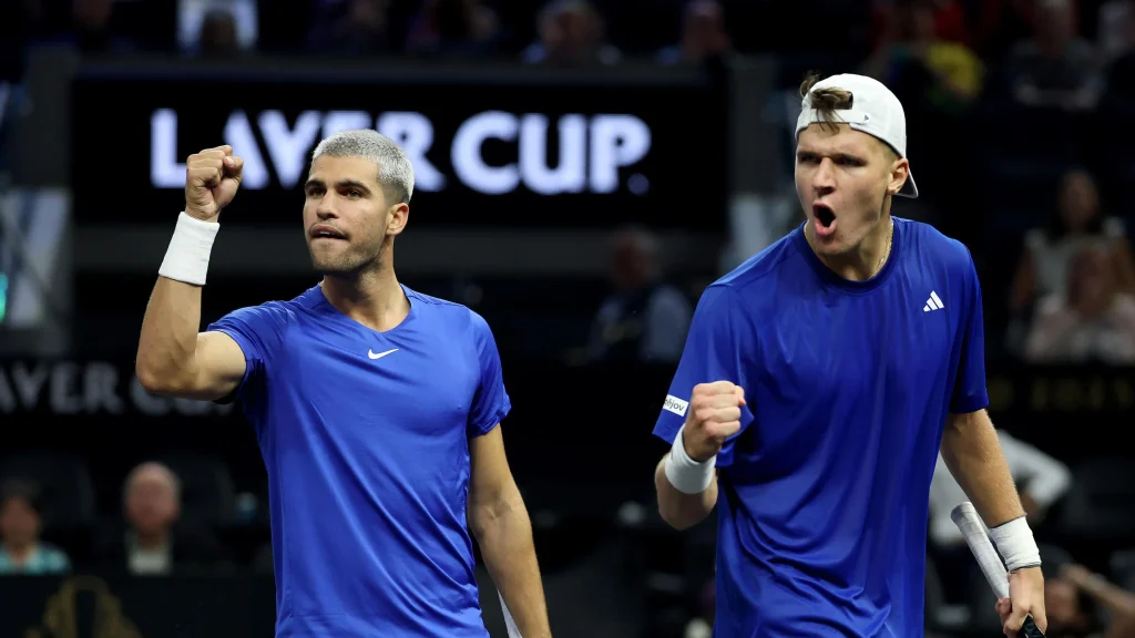 Doubles is another defining part of the Laver Cup experience.