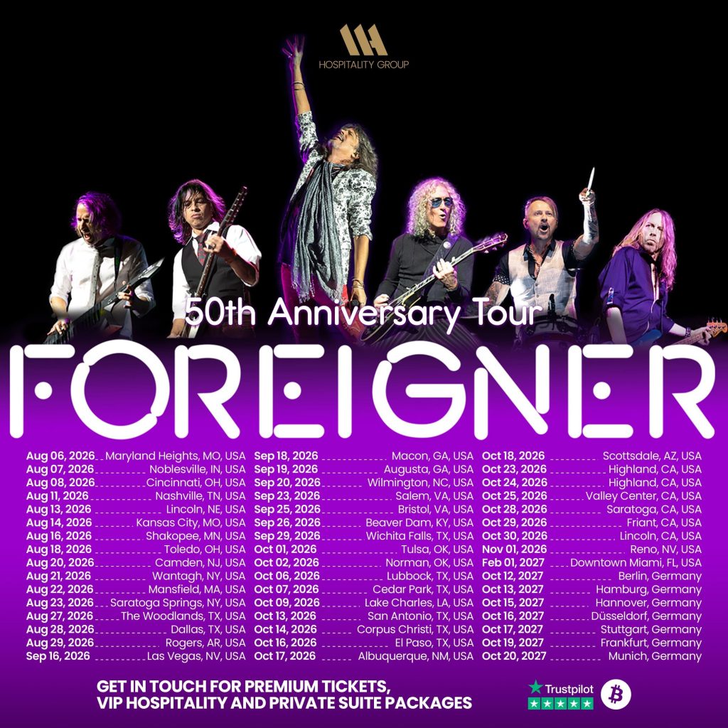 Foreigner Tour 2026-2027
