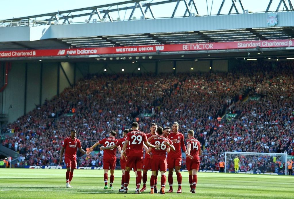 Liverpool fixtures 2026/27 with VIP hospitality access at Anfield