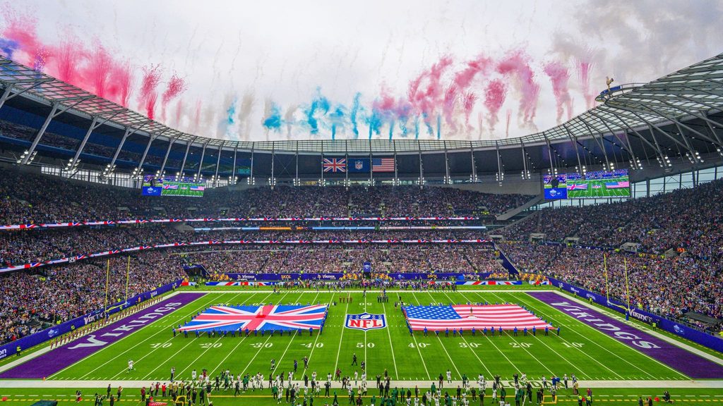 London’s modern NFL venue - Tottenham Hotspur Stadium