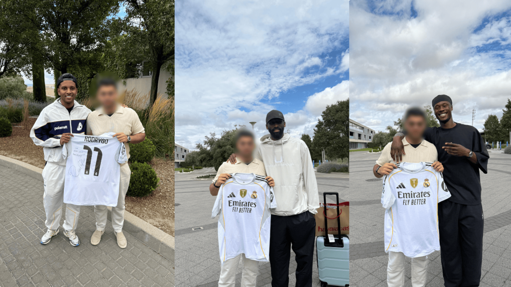 Football player meet and greet experiences