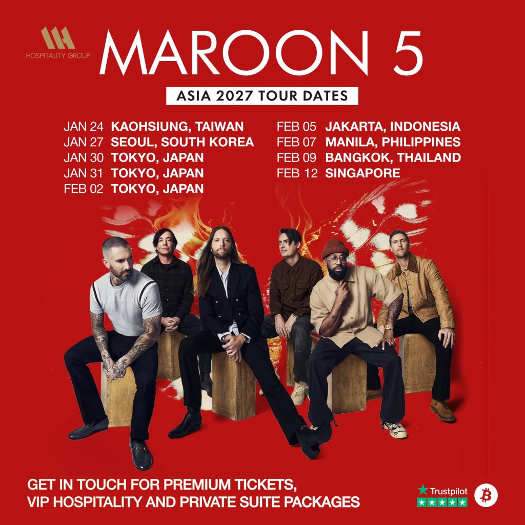 Maroon 5 Asia 2027