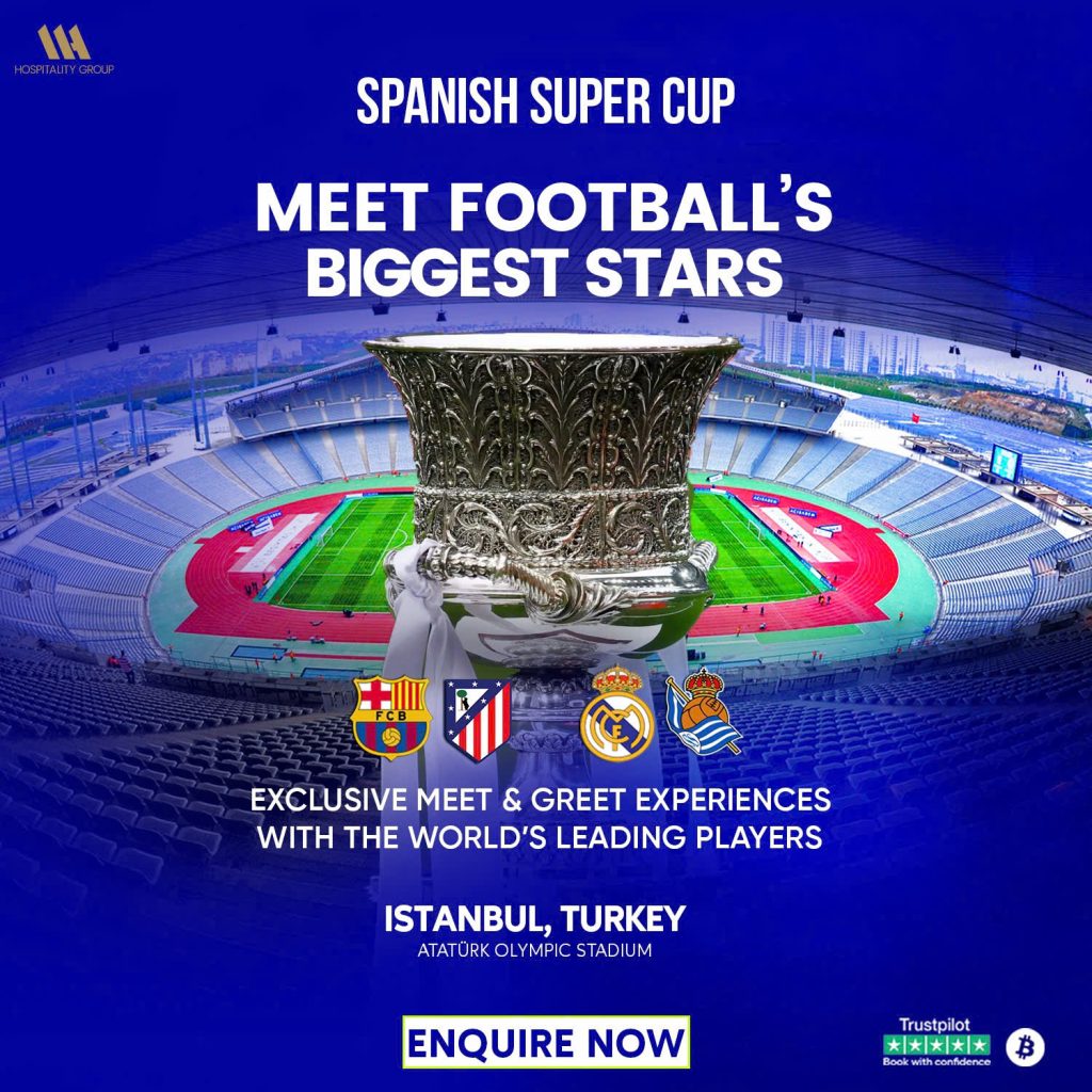 Spanish Super Cup 2027: Meet football's biggest stars