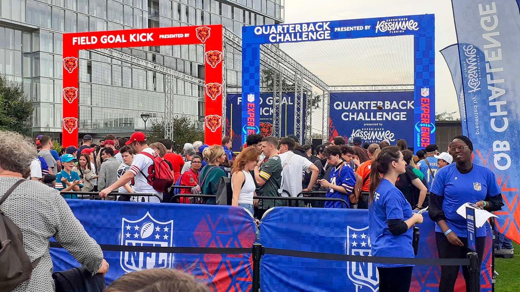 NFL London experiences