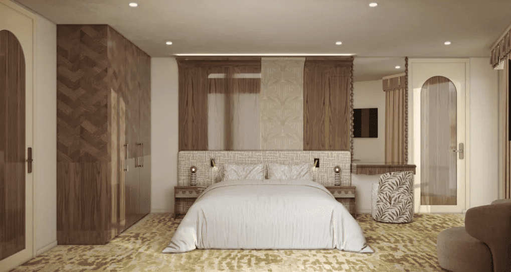 The Owner’s Suite on AmaNubia. Credit: AmaWaterways.