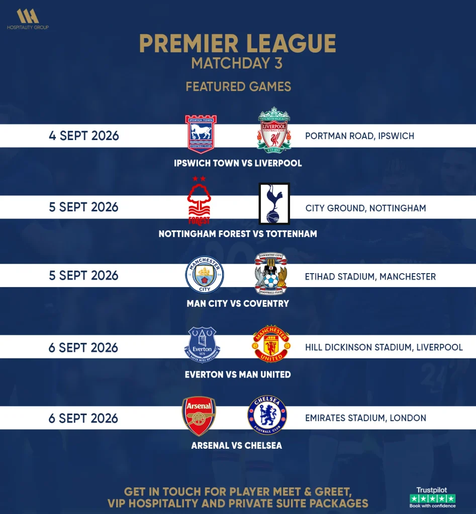 Premier Leauge matchday 3