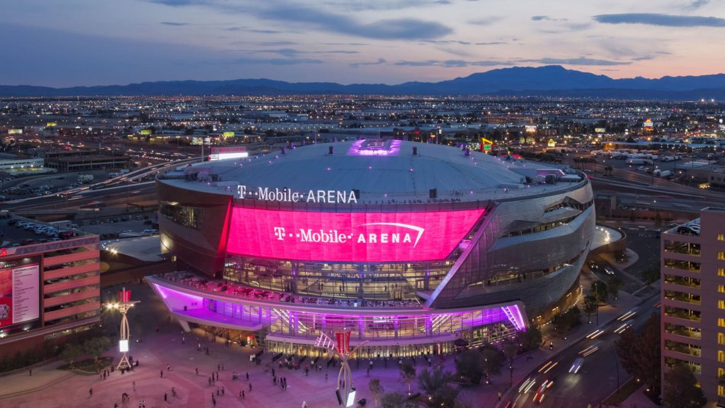 Private suite experience at T-Mobile Arena