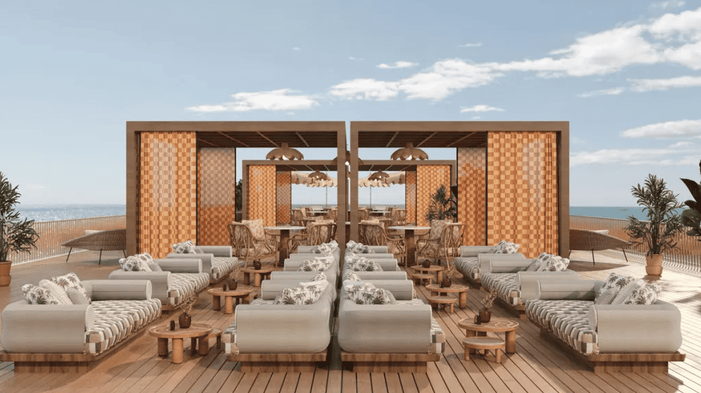The sundeck on AmaNubia. Credit: AmaWaterways.