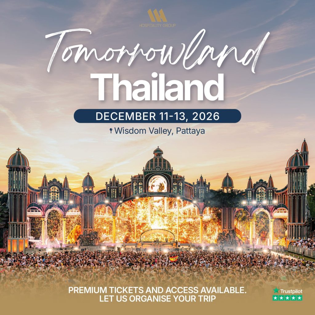 Tomorrowland Thailand tickets and hospitality