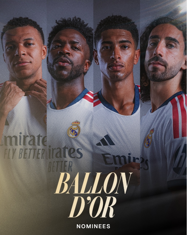 Real Madrid stars in the Ballon d’Or 2026 race