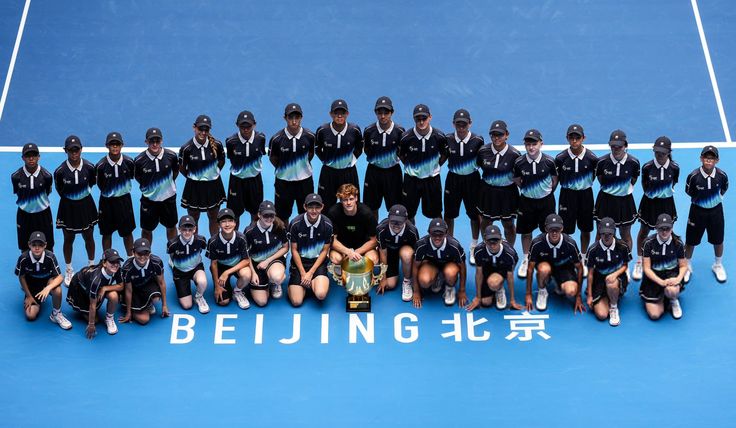 China Open tennis action at the China National Tennis Center in Beijing, highlighting MA Hospitality Group’s premium ticket access, VIP hospitality and tailored experiences for the 2026 tournament.