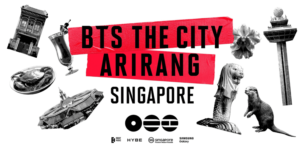 BTS THE CITY ARIRANG Singapore runs 1–31 December 2026 with light shows, art trails and themed experiences. Explore highlights and tailored travel with MA.