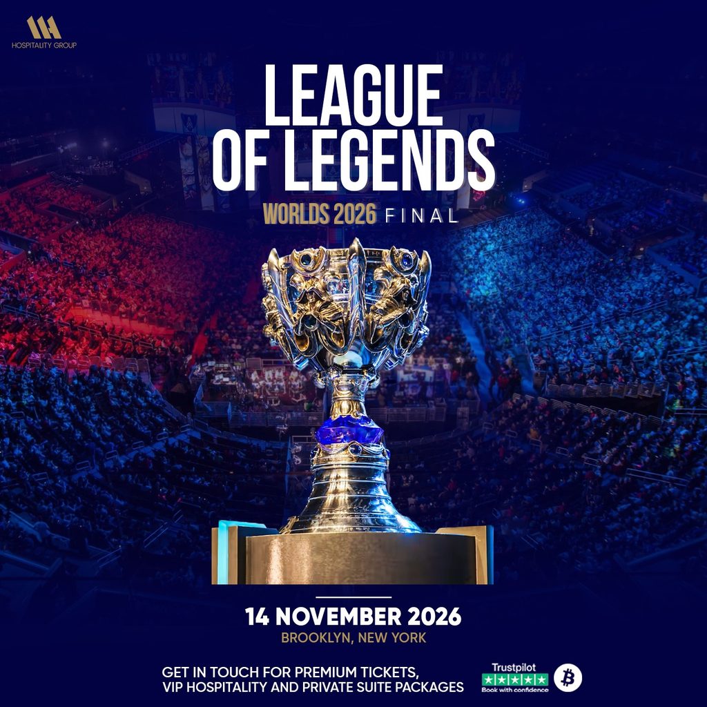 League of Legends Worlds 2026 Final: VIP Tickets & Hospitality