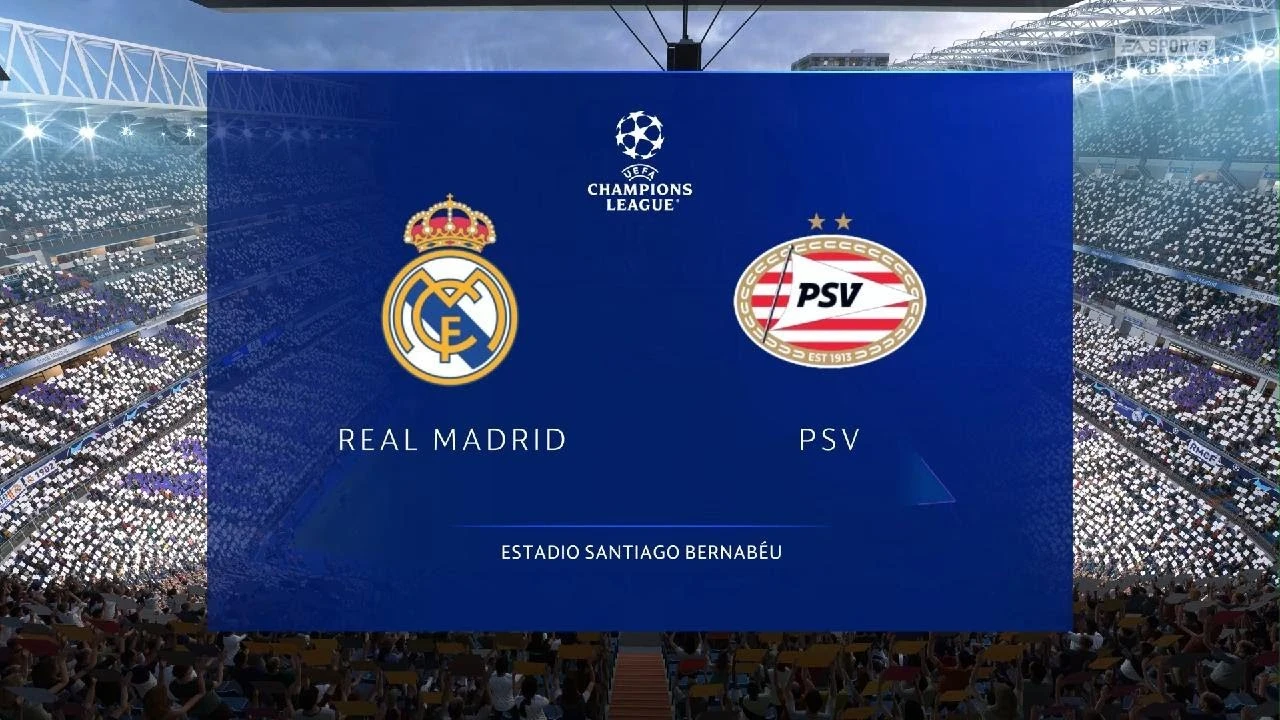 Real Madrid vs PSV Eindhoven