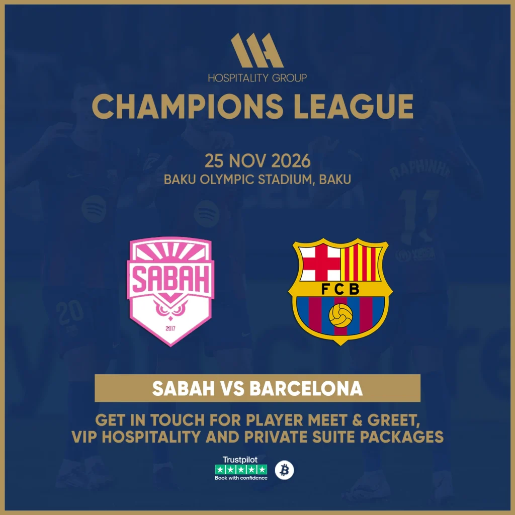 Sabah vs Barcelona tickets and matchday experience